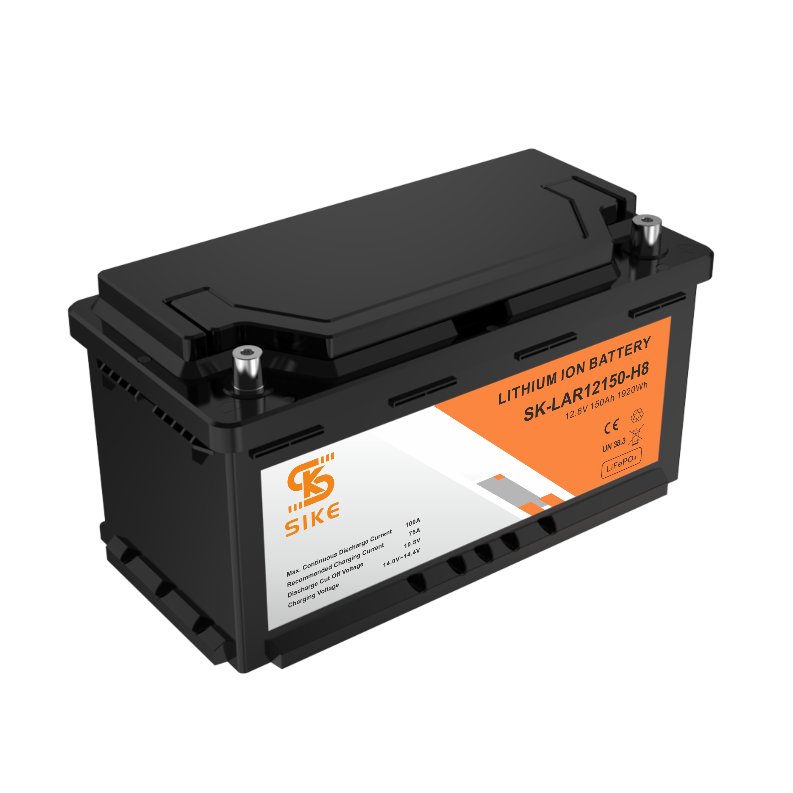 12V lithium automotive battery