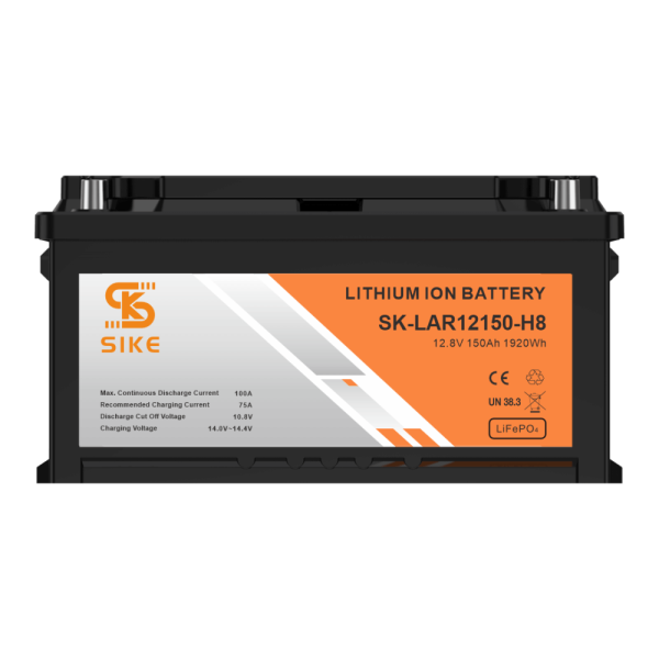12v 150ah H8 Group 49 Lithium Car battery