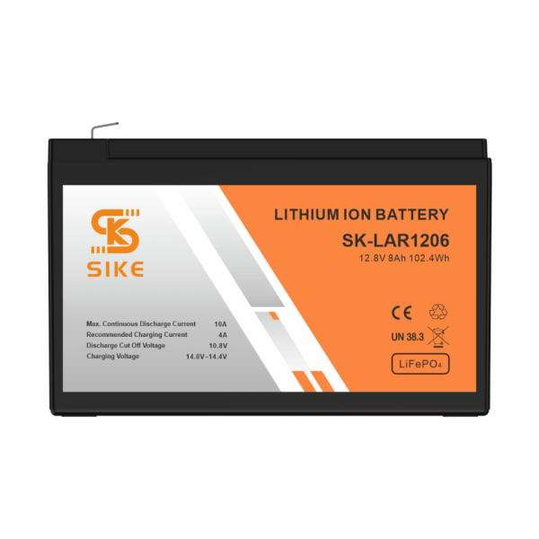 Top quality LiFePO4 12V 8Ah lithium battery - Image 2