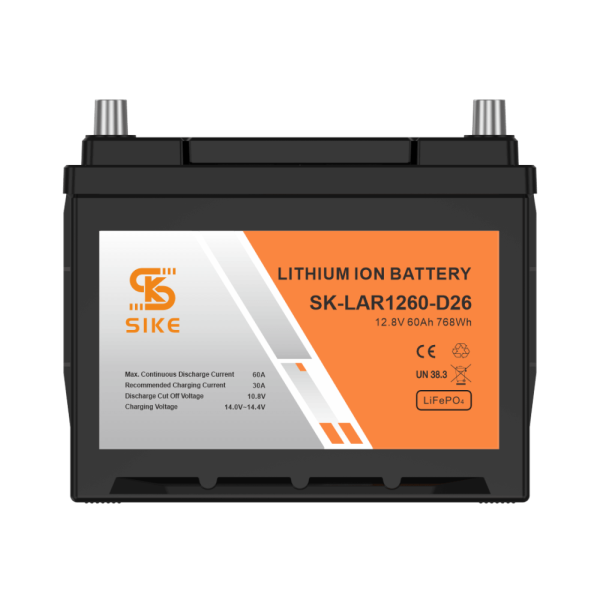 12V 60ah lithium akku auto