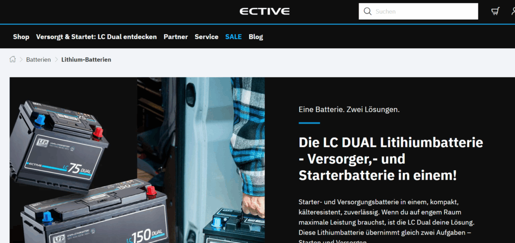 supervolt Lithium Batterien